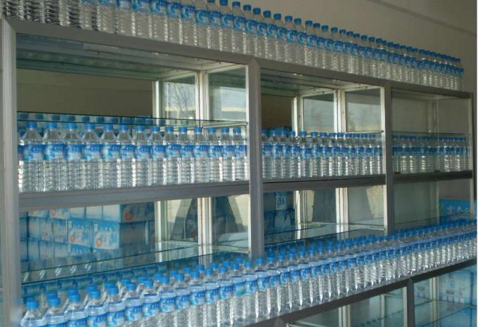 बोतल 200ml - 2000 मिलीलीटर के लिए उच्च क्षमता पीईटी बोतलबंद पानी भरने की मशीन